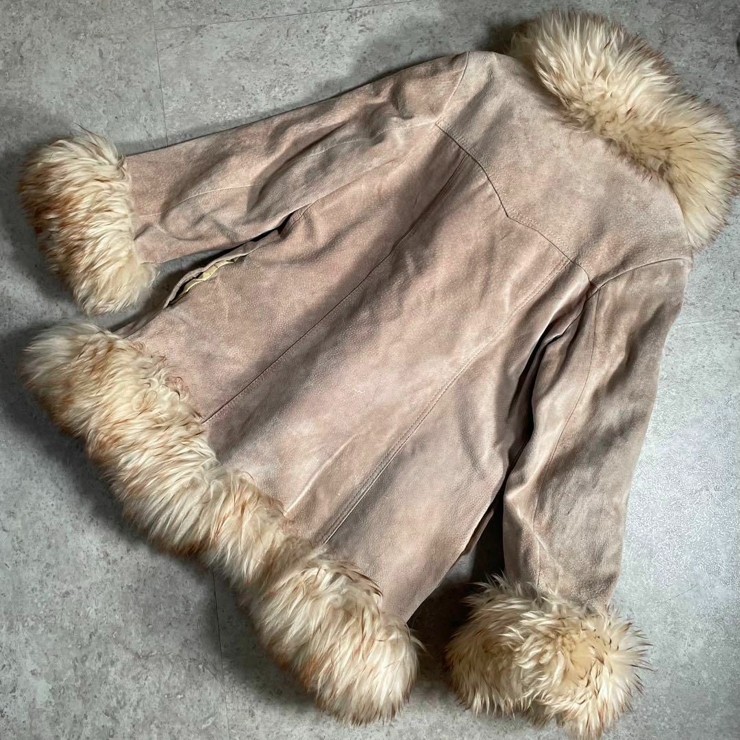 VINTAGE - 昭和レトロ 70sヴィンテージ スエードコート ファーの通販