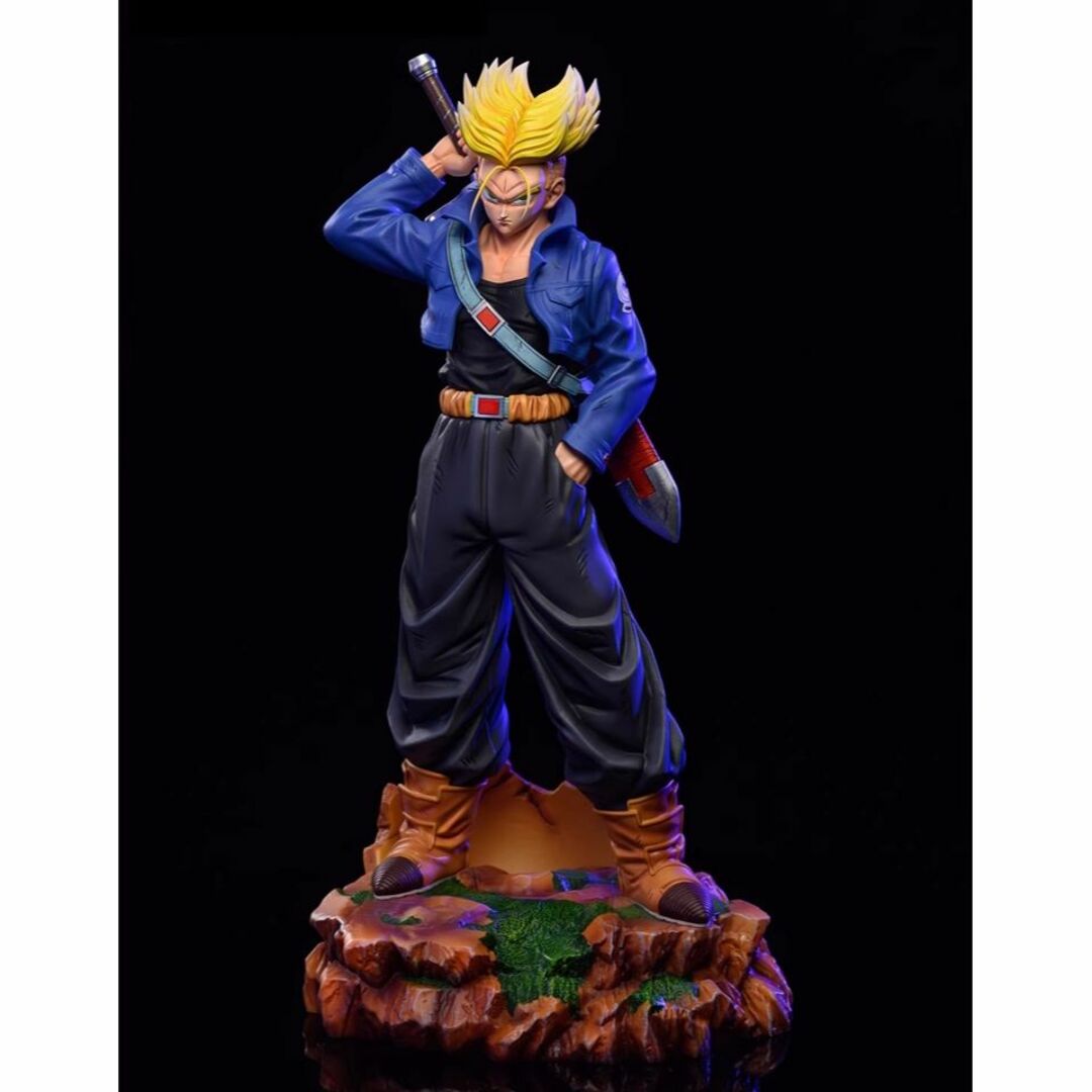 ドラゴンボール 超サイヤ人 未来トランクス フィギュア ガレージキット