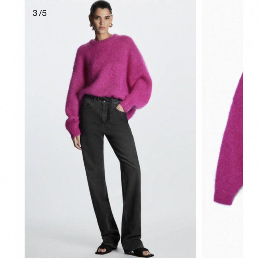 COS - COS ビビットピンクニットの通販 by aplfool｜コスならラクマ