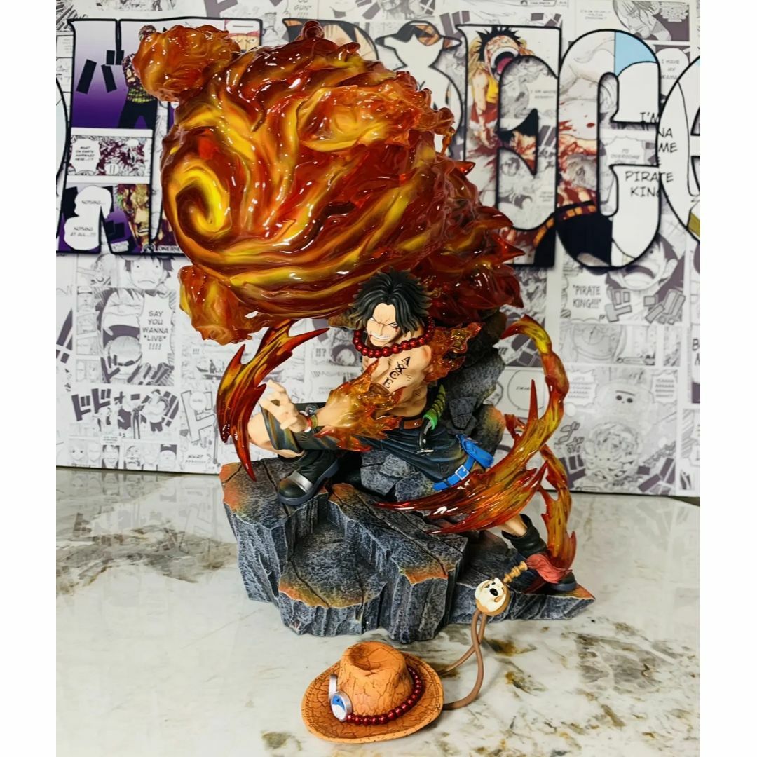 ワンピース 火拳 ポートガス・D・エース ガレージキット フィギュア