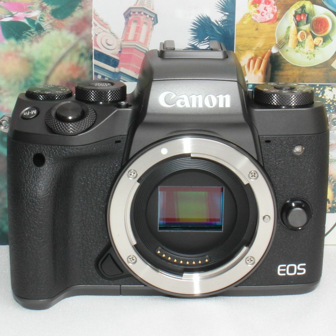 ❤️予備バッテリー付き❤️キヤノン EOS M5 超望遠トリプルレンズ