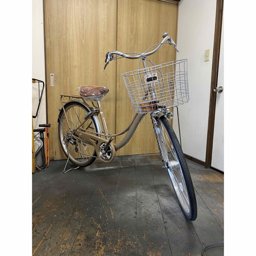 24年モデル 新車 あさひ フェリーク 26インチ 6段 LEDオートライトの