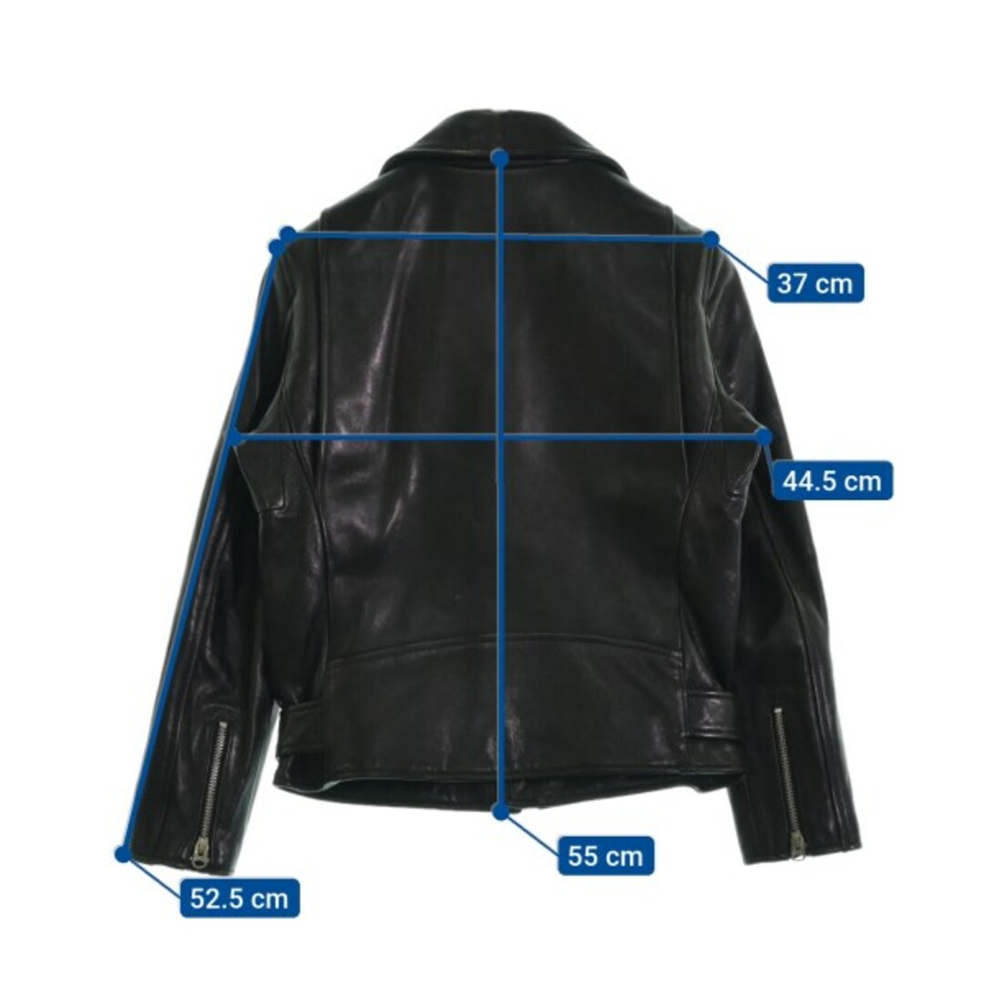 beautiful people ライダース 150(M位) 黒 古着中古