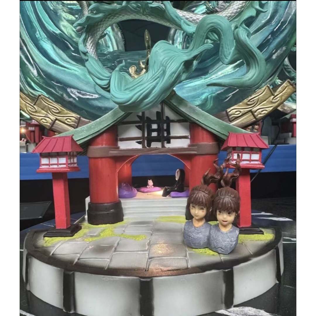 ジブリ 千と千尋の神隠し フィギュア PVC製品 ガレージキットの通販 by