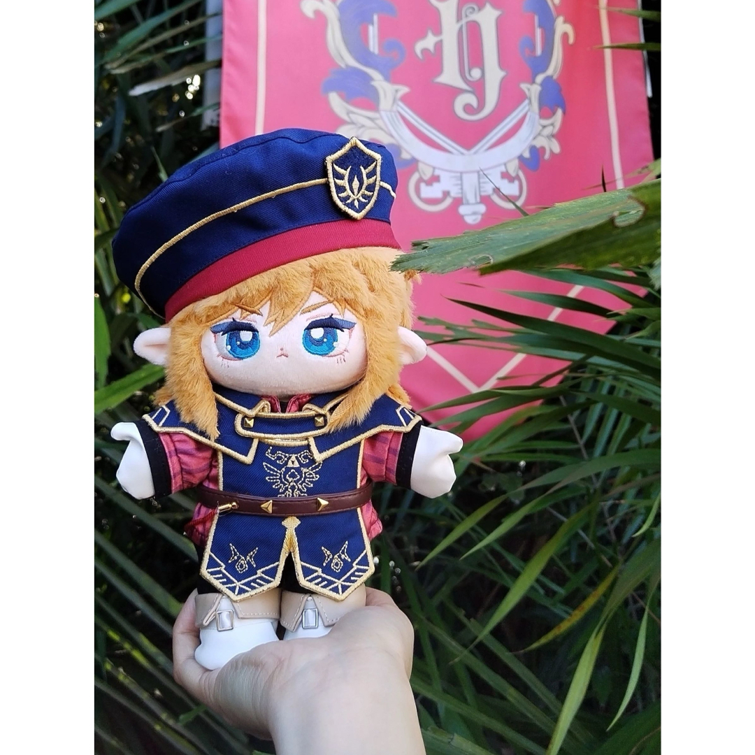 ゼルダの伝説 リンク 近衛服 20cm ぬいぐるみ衣装 コスチュームの通販