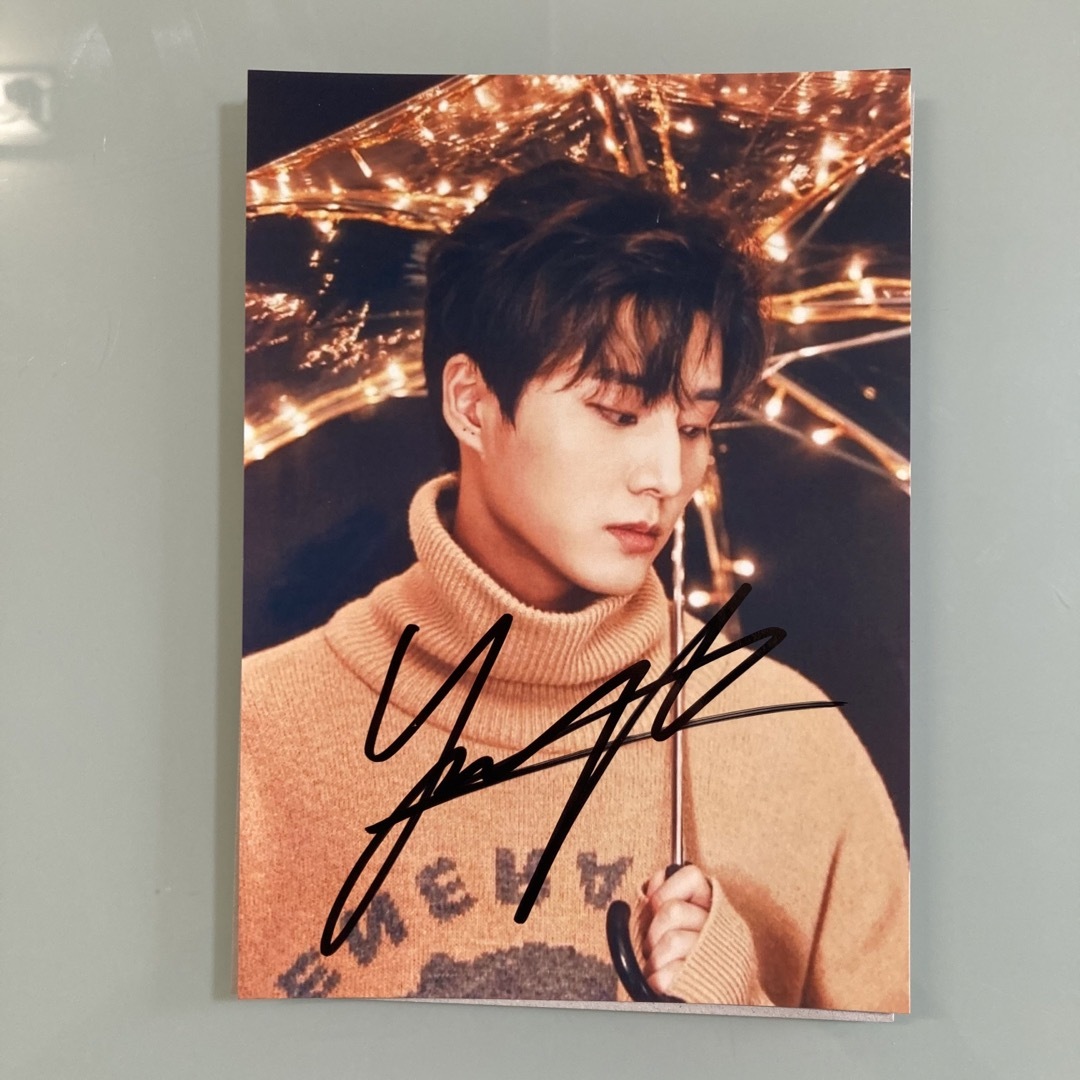 ヨンケイ直筆サイン入り2Lサイズ写真…Young K…DAY6…の通販 by モーラス