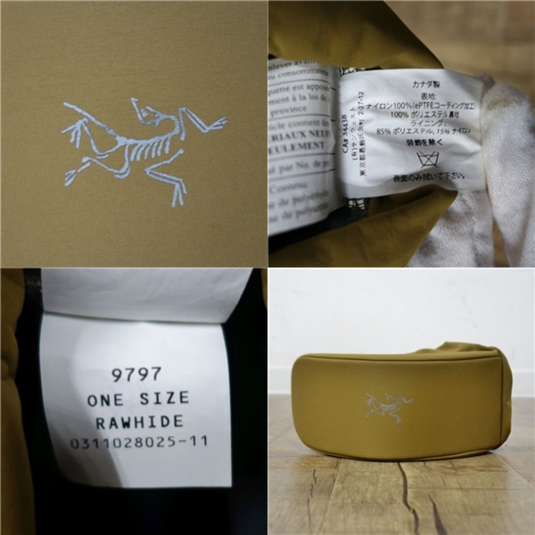 美品 アークテリクス ARCTERYX POWDER FACE CASE パウダーフェイス