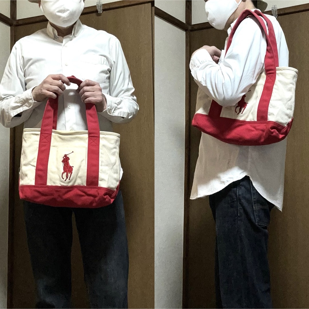 POLO RALPH LAUREN - 小ぶり！ポロラルフローレン 中古古着キャンバス