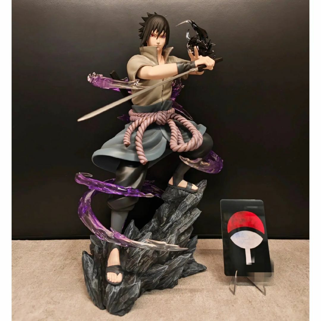 ナルト うちはサスケ ガレージキット 塗装済み完成品 フィギュア 1/6