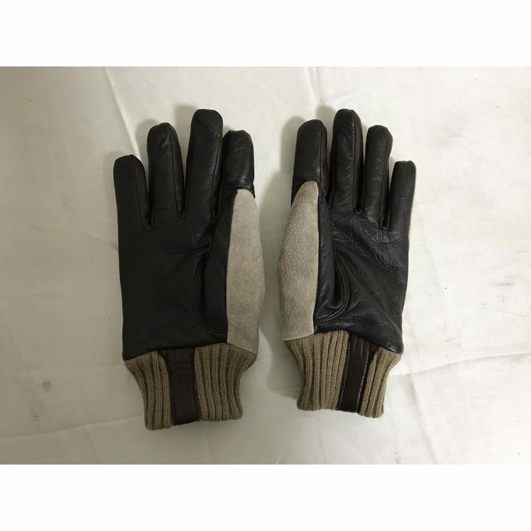 IL BISONTE - 本物イルビゾンテILBISONTE本革スエードレザー手袋