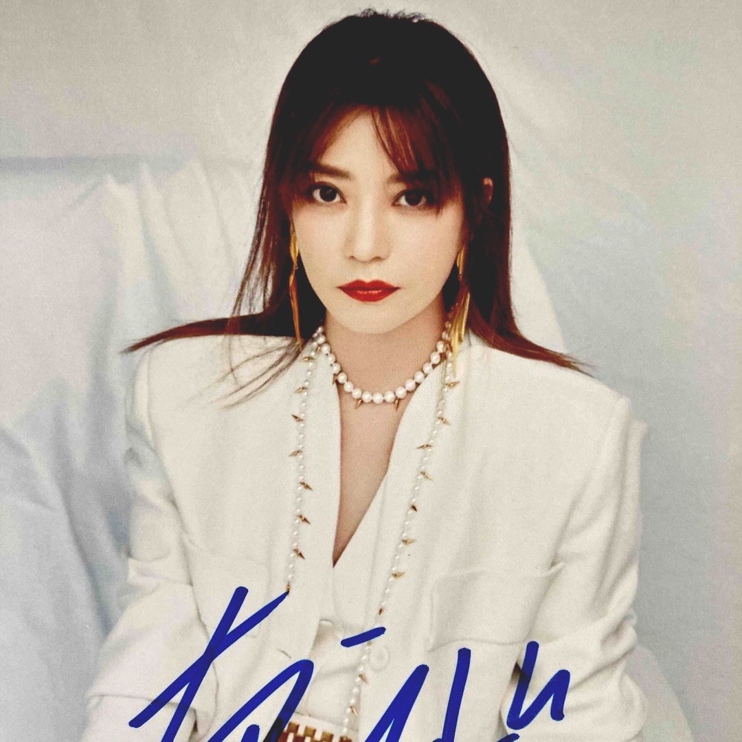 ヴィッキー・チャオ直筆サイン入2Lサイズ写真…Vicki Zhaoの通販 by