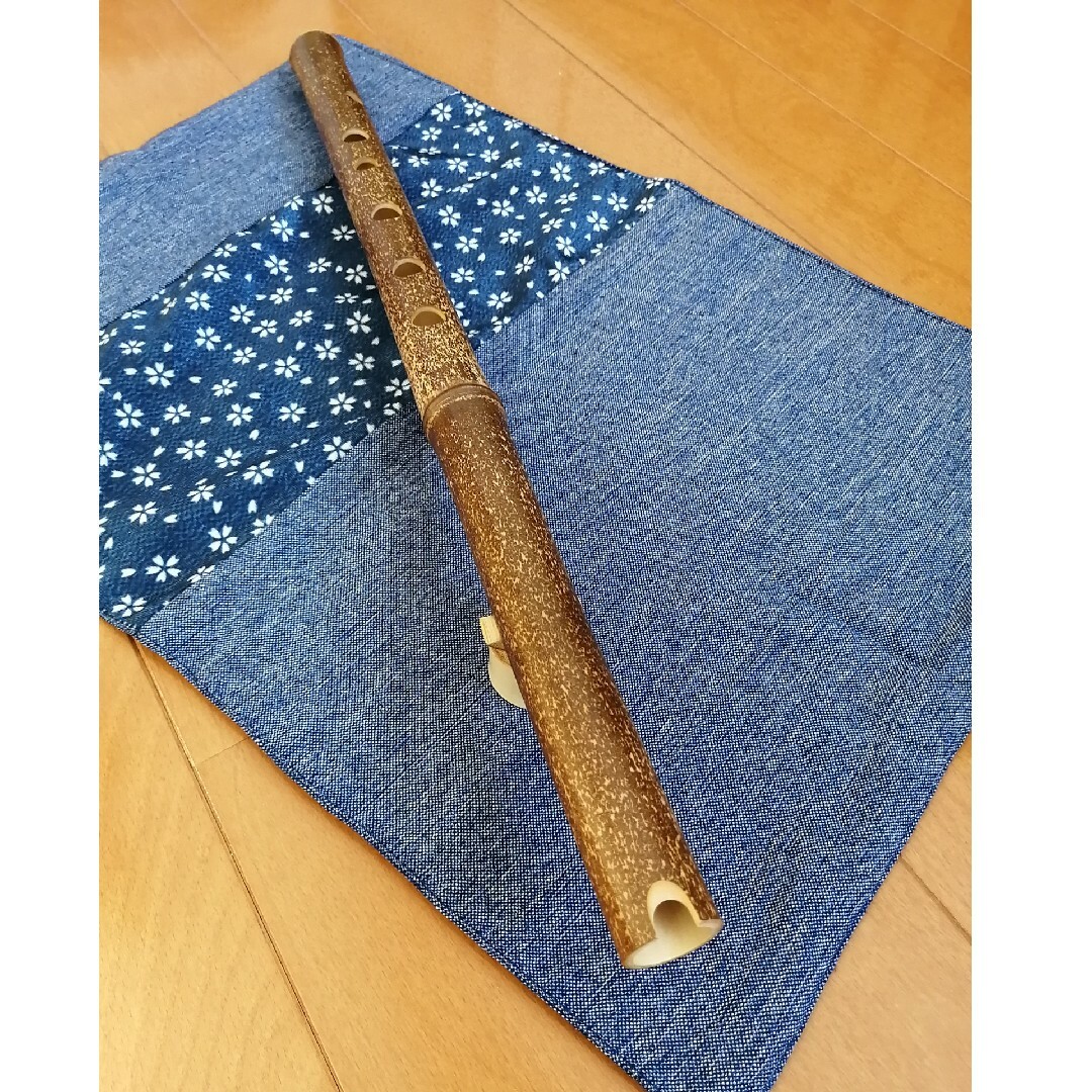 希望のケーナF管.細身(黒竹)