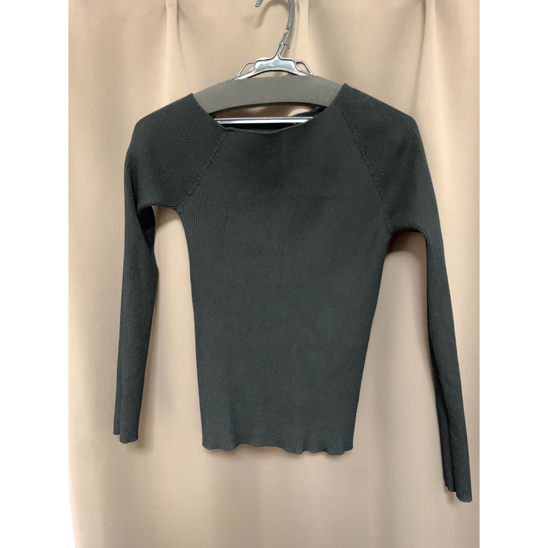 ánuans - 🌷極美品🌷anuans🌷アシメネックリブニットプルオーバー