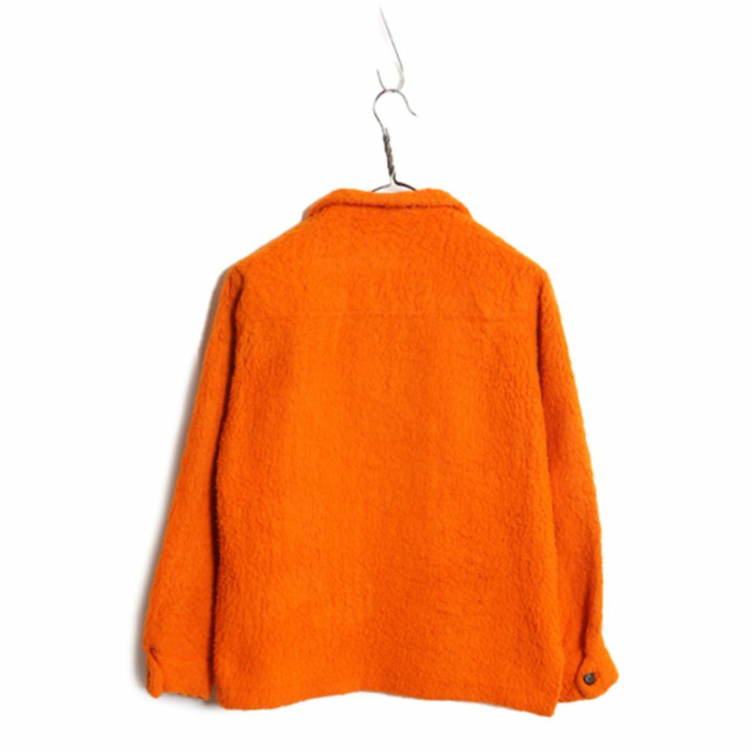 50s 60s ☆ レースアップ フェイクファー プルオーバー シャツ メンズ