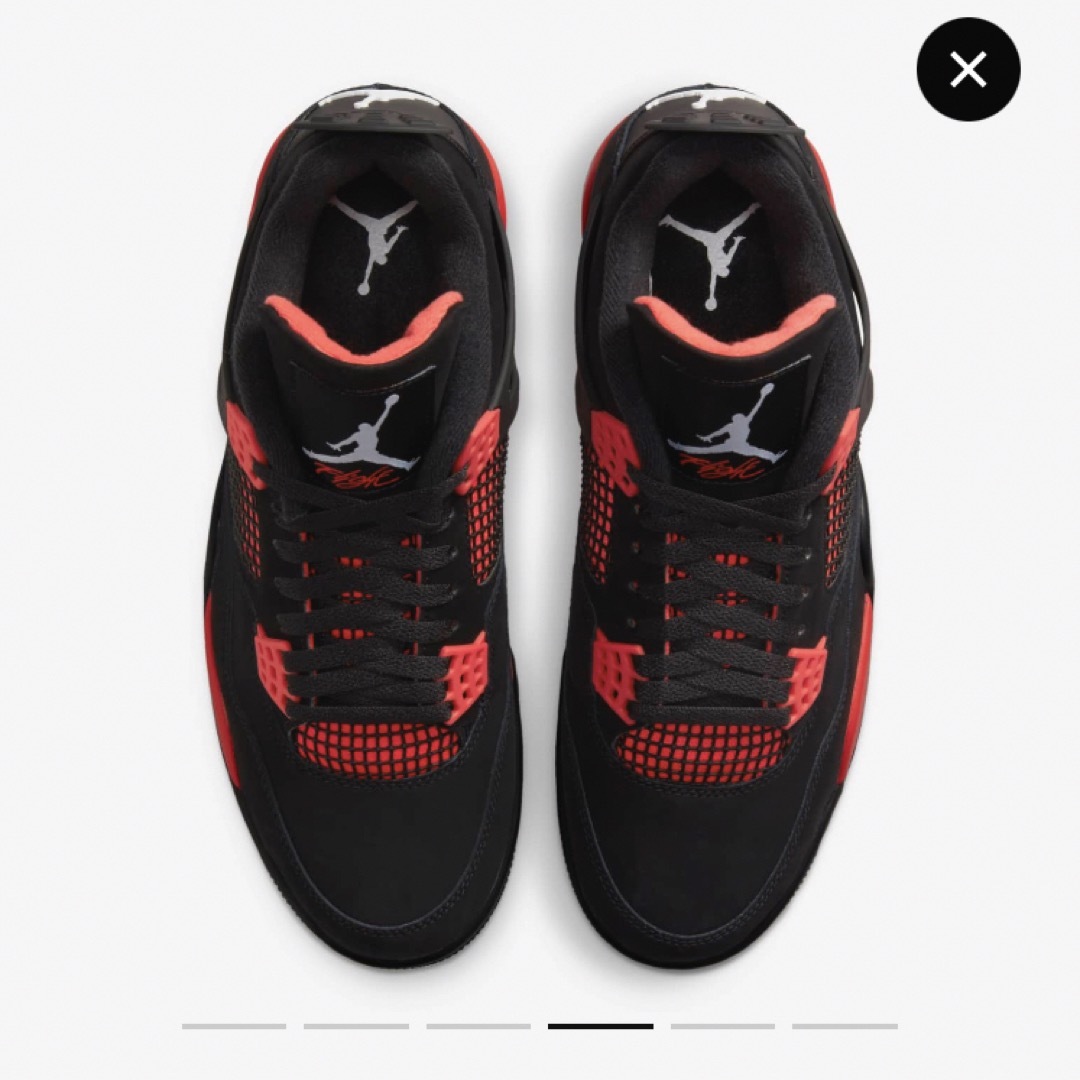 NIKE - Nike Air Jordan 4 Red Thunder Crimsonの通販 by ケットC's