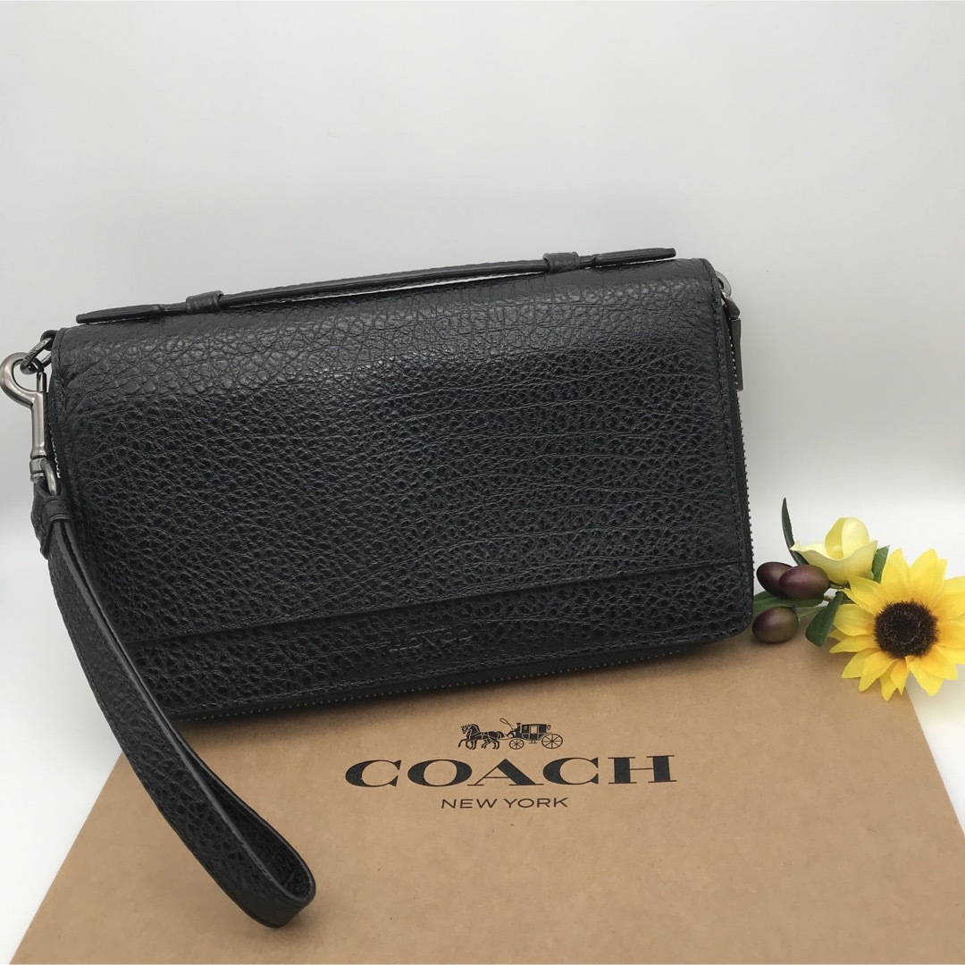 COACH - COACH 長財布 大人気！ ダブルジップ トラベル オーガナイザー