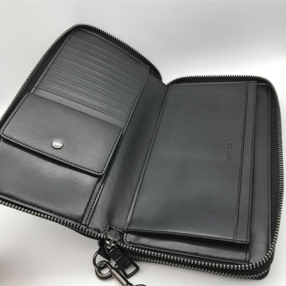 COACH - COACH 長財布 大人気！ ダブルジップ トラベル オーガナイザー