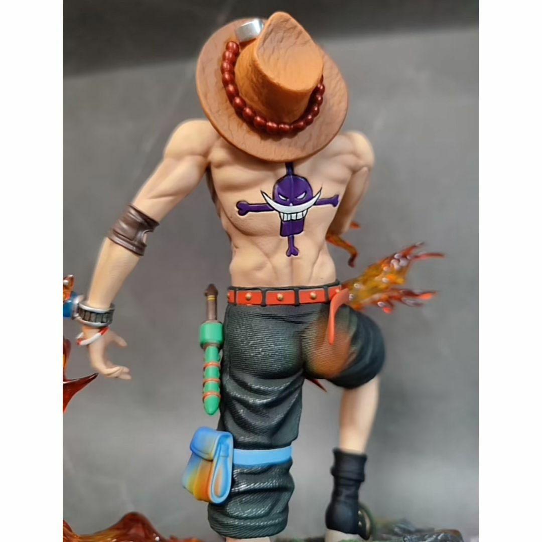 ワンピース エース フィギュア ガレージキット 塗装済み完成品の通販