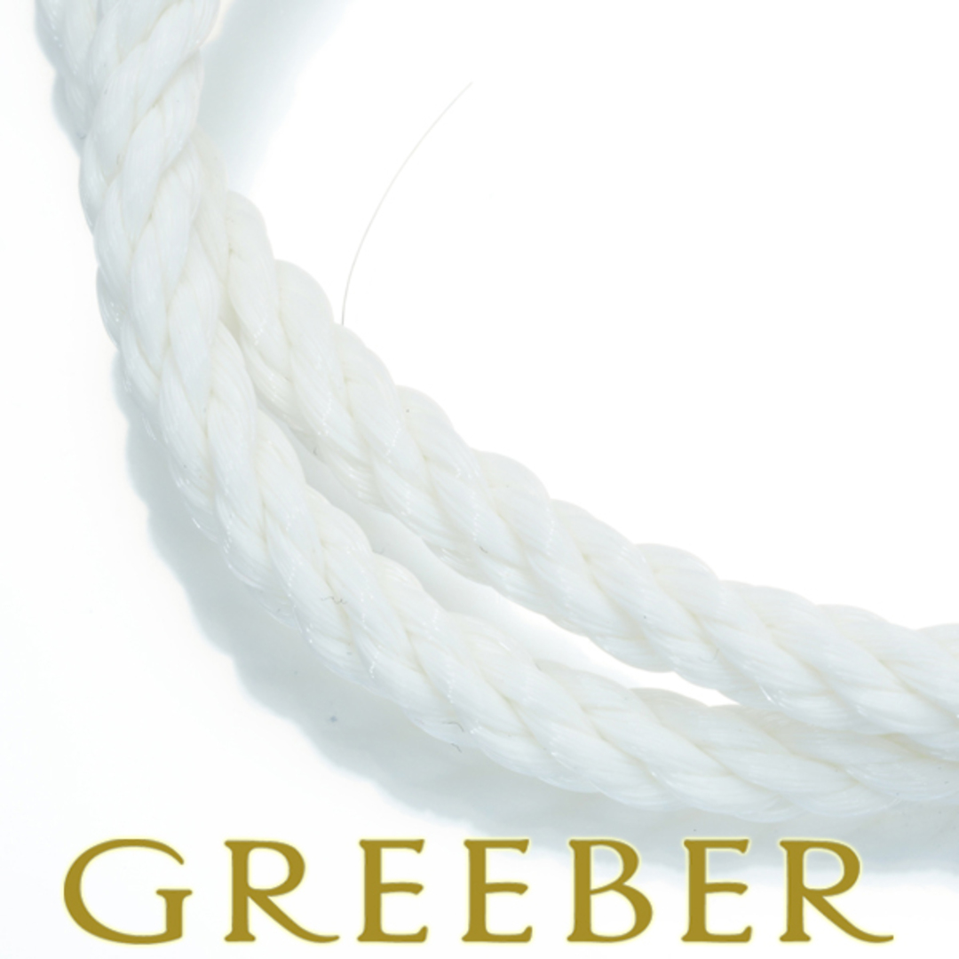 FRED - フレッド ブレスレット用コード フォース10 LM ホワイト 2連 17