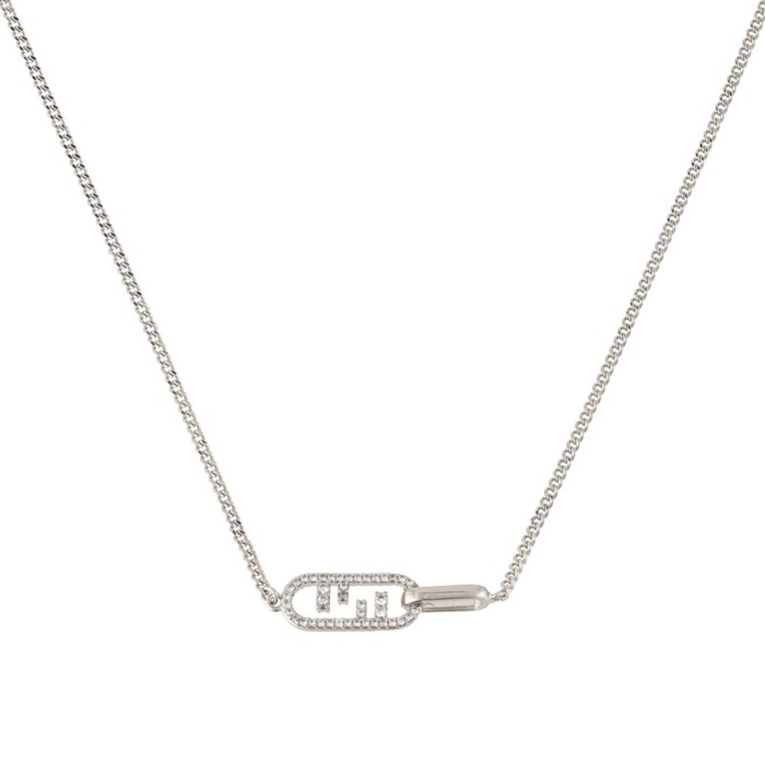 FENDI - フェンディ FENDI ネックレス FENDI O'LOCK FFロゴ パヴェ