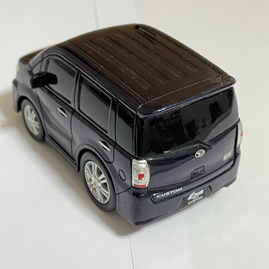 ダイハツ - プルバック ミニカー ダイハツ タント エグゼ カスタム 紺