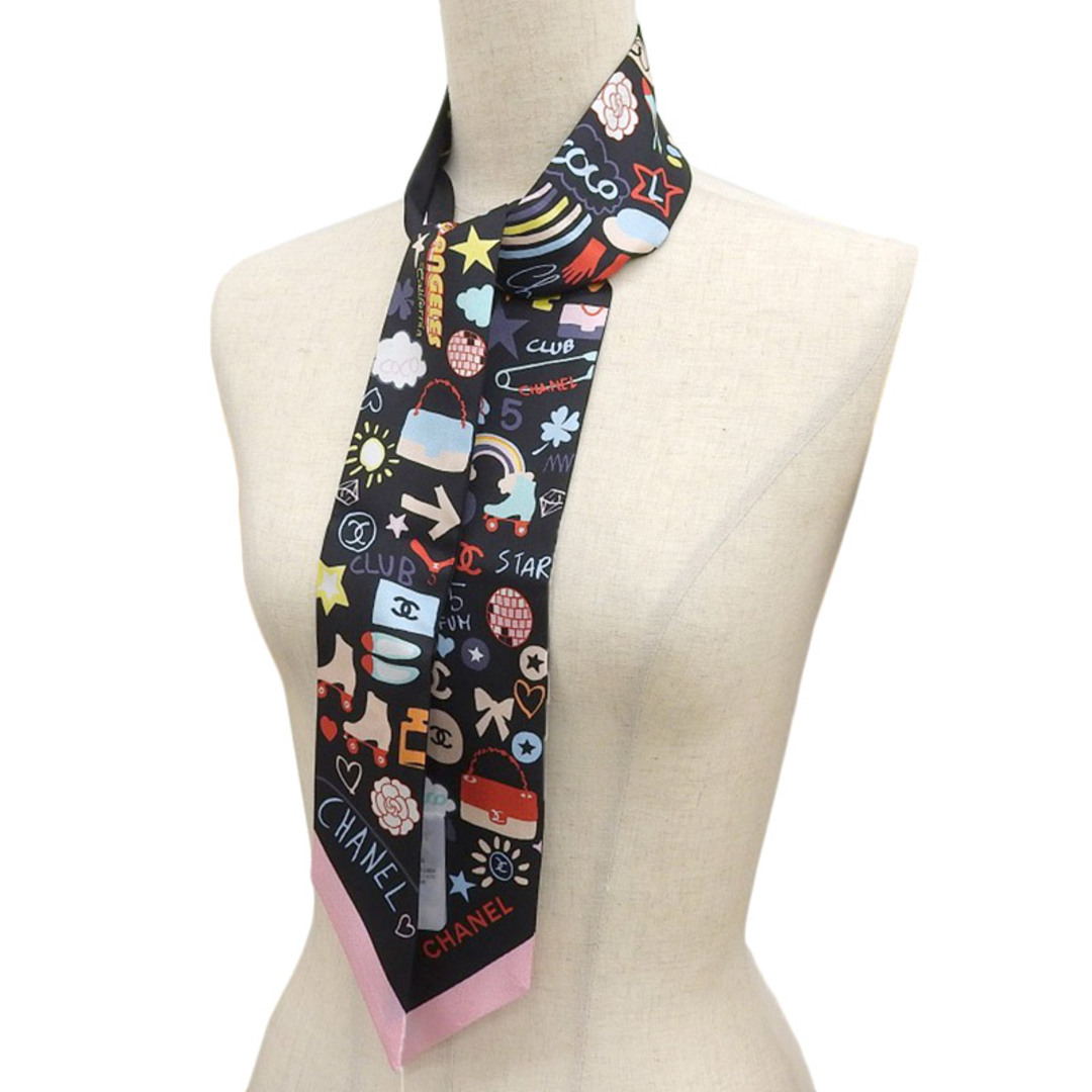 CHANEL - シャネル CHANEL ツイリー スカーフ ココマーク シルク