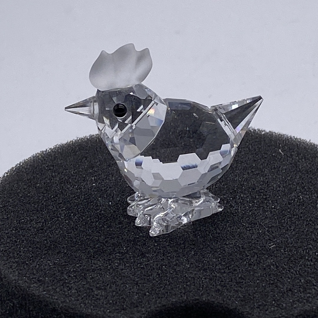 Swarovski 二羽の鳥のクリスタルフィギュア 高さ9cm スワロフスキー