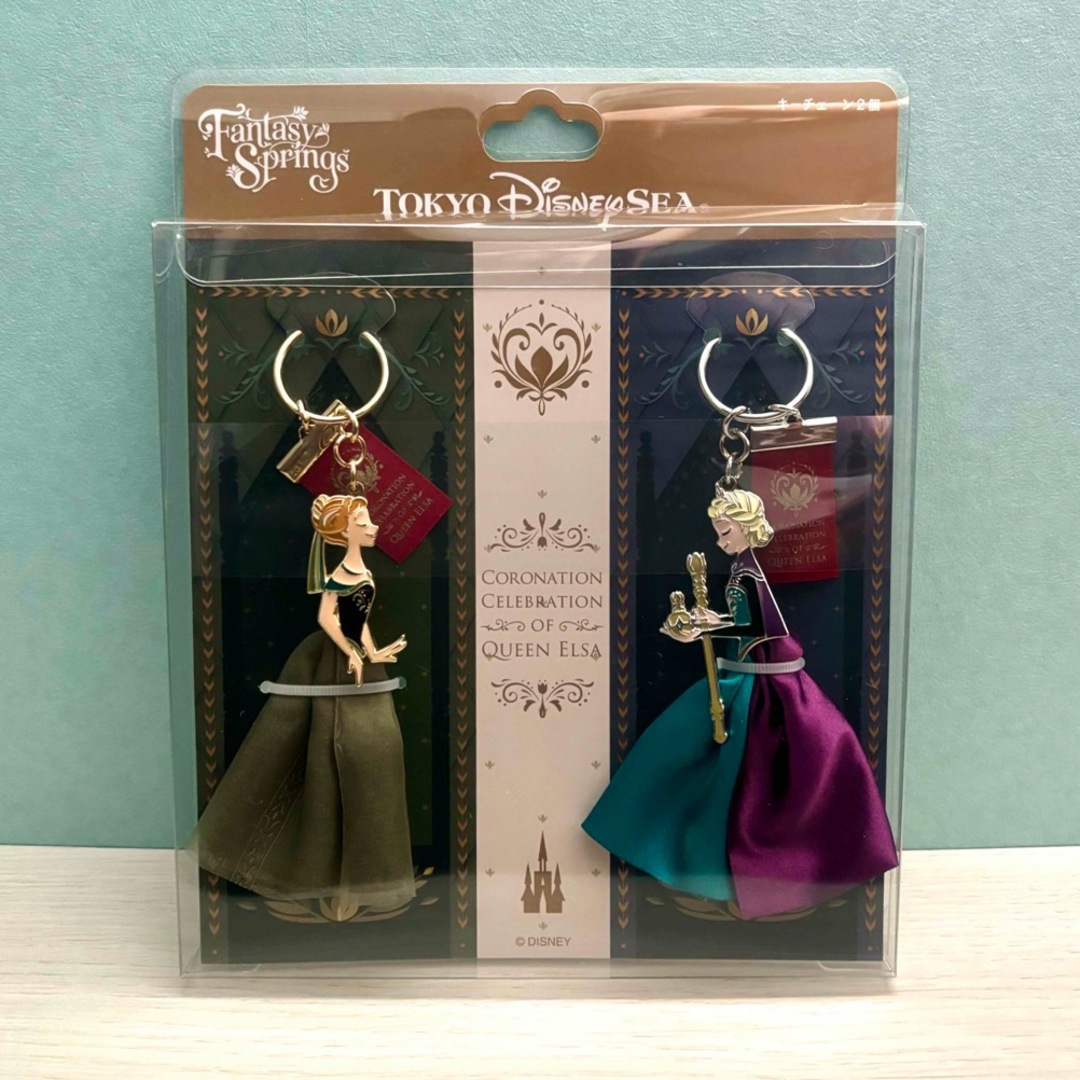 Disney - ファンタジースプリングス アナと雪の女王 キーチェーン