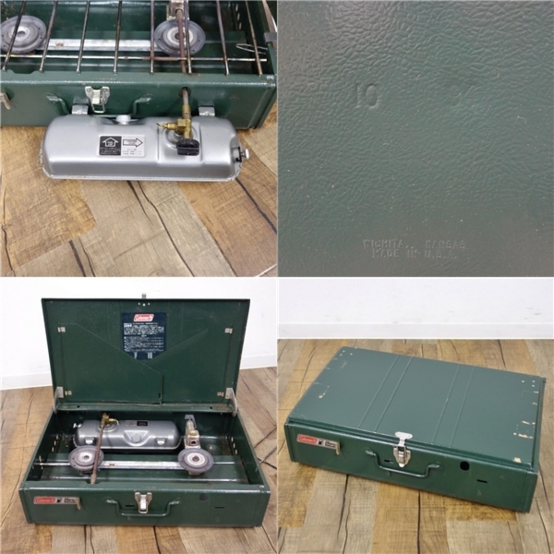 コールマン Coleman パワーハウス ツーバーナー Unleaded 414 シェフ