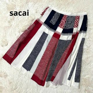 sacai（スカート ・ レッド/赤色系）のフリマアイテム一覧