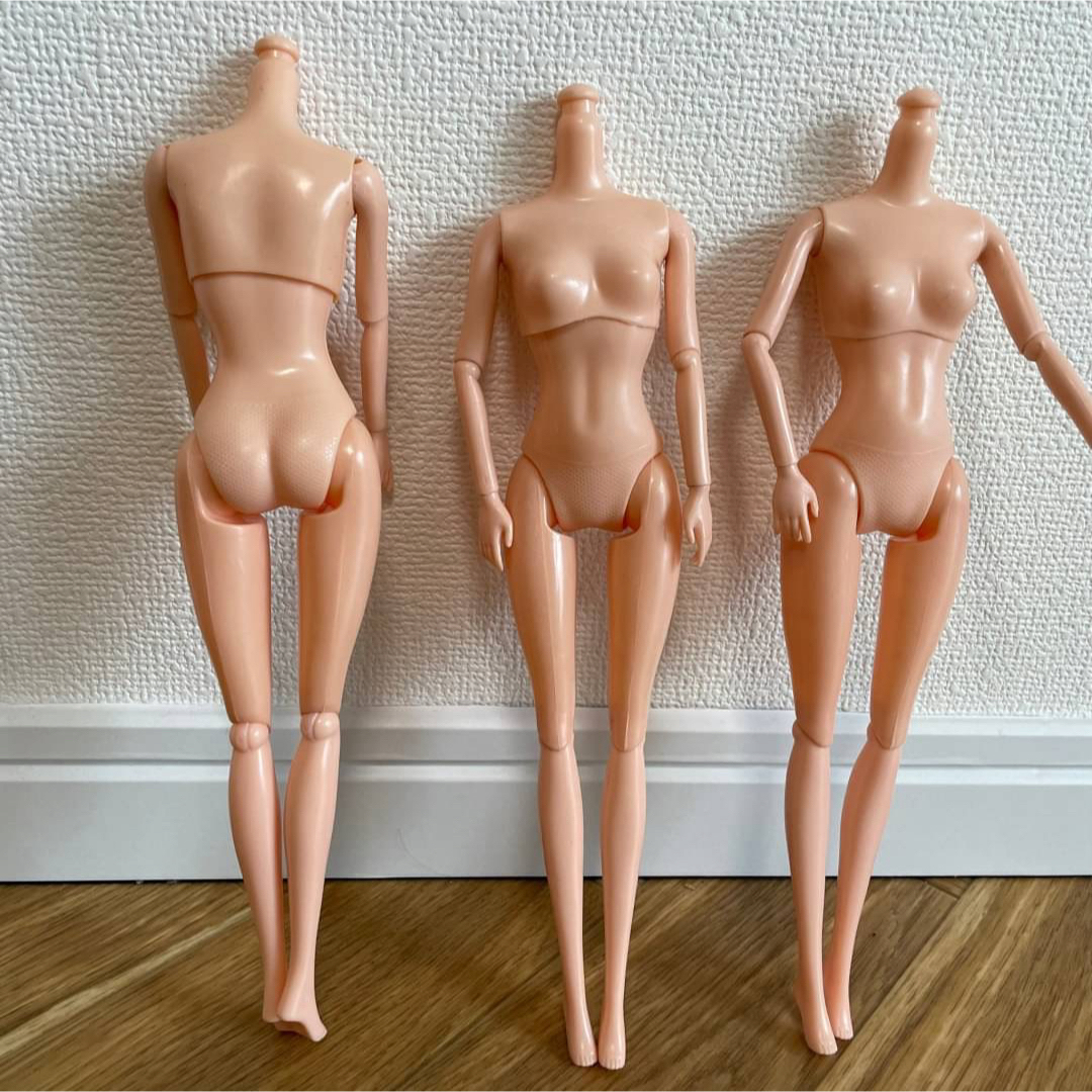 2体セット【バービー人形】可動ボディ 1/6サイズ ドール 26cm リカ