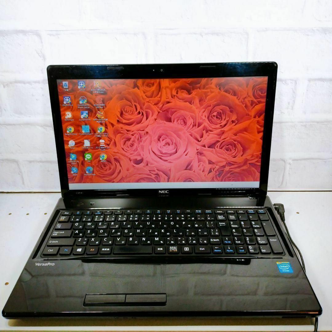 初期設定済みノートパソコン簡単すぐ使えるWindows11カメラ付きPCb18h