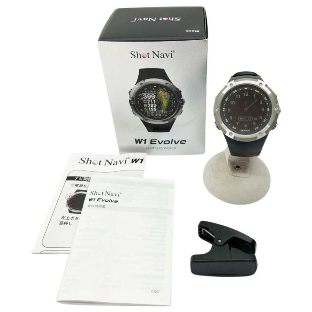 ◇◇ShotNavi ゴルフGPSウォッチ ショットナビ 電源ケーブル欠品 W1