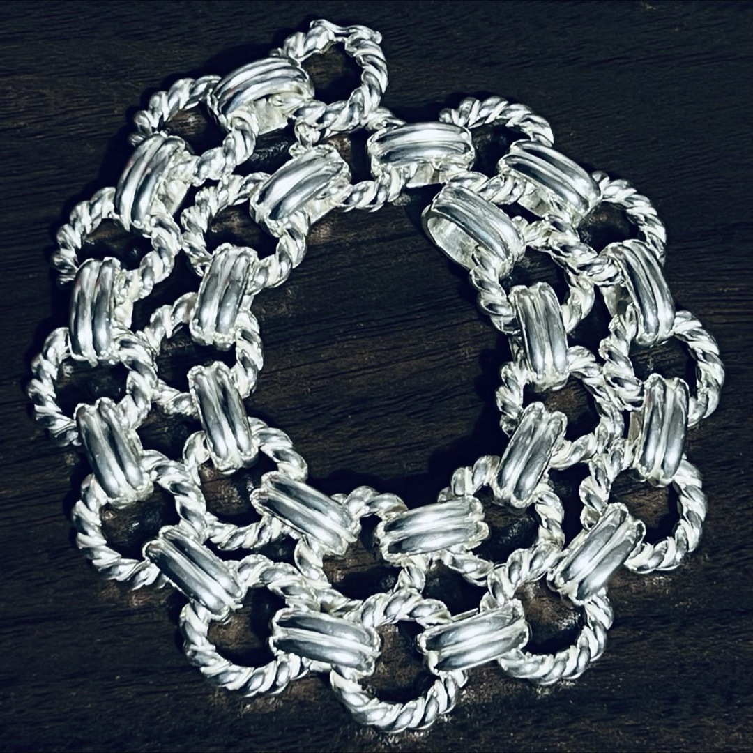 Tiffany & Co. - VINTAGE TIFFANYティファニー ツイスト サークル 2重