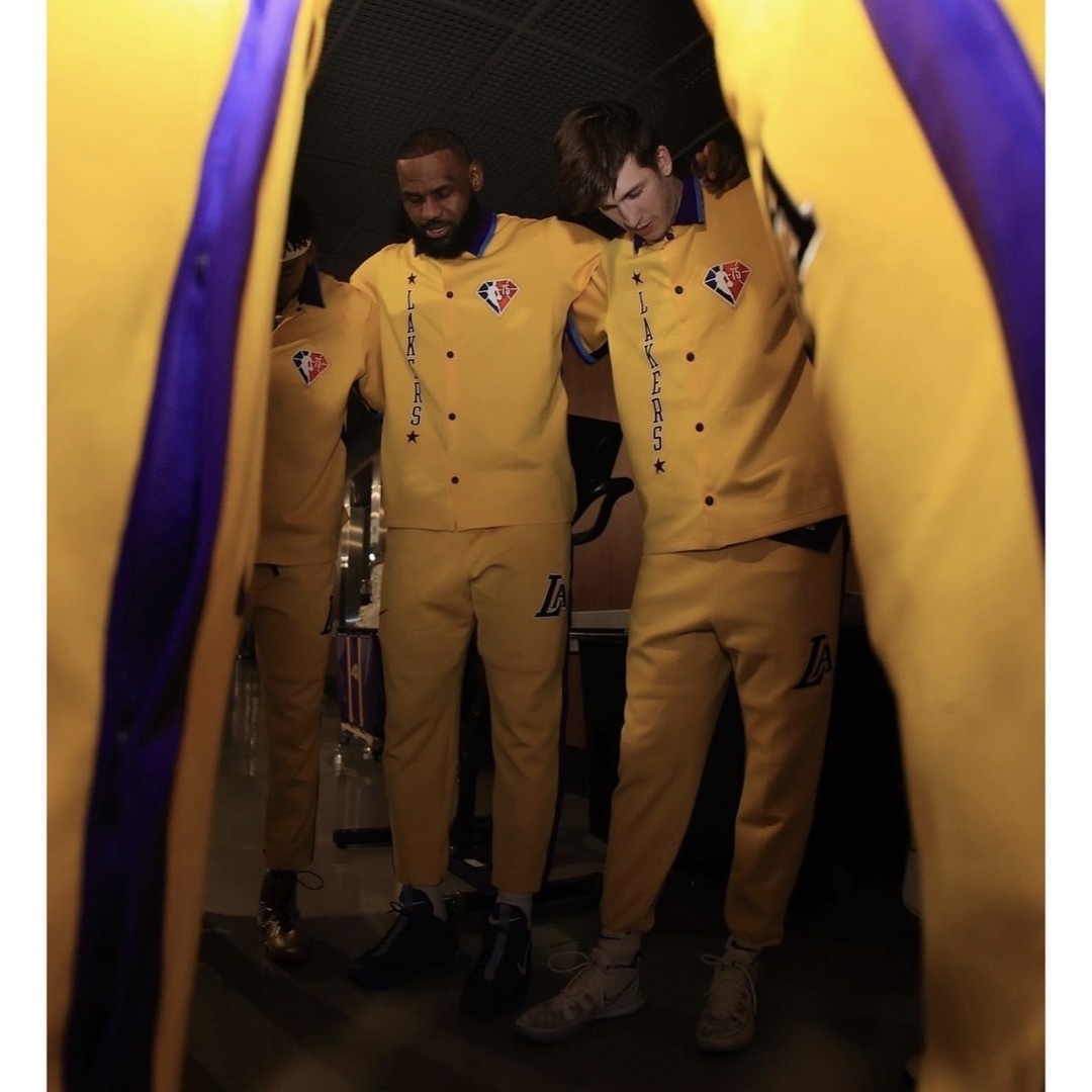 NIKE - NIKE レイカーズ ウォームアップジャージ セットアップ Lakers