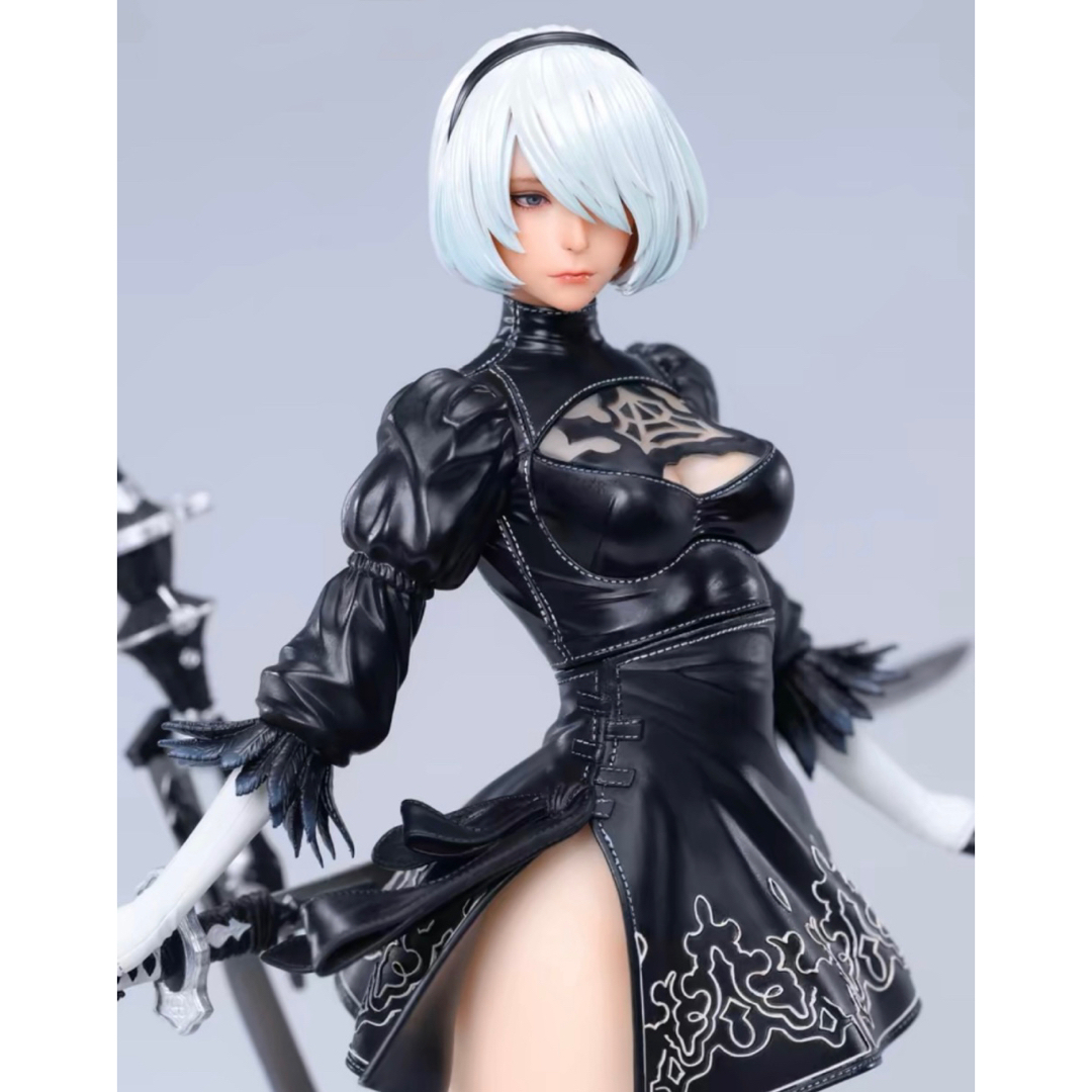 ニーアオートマタ 2B 樹脂フィギュア ガレージキット Cタイプの通販 by