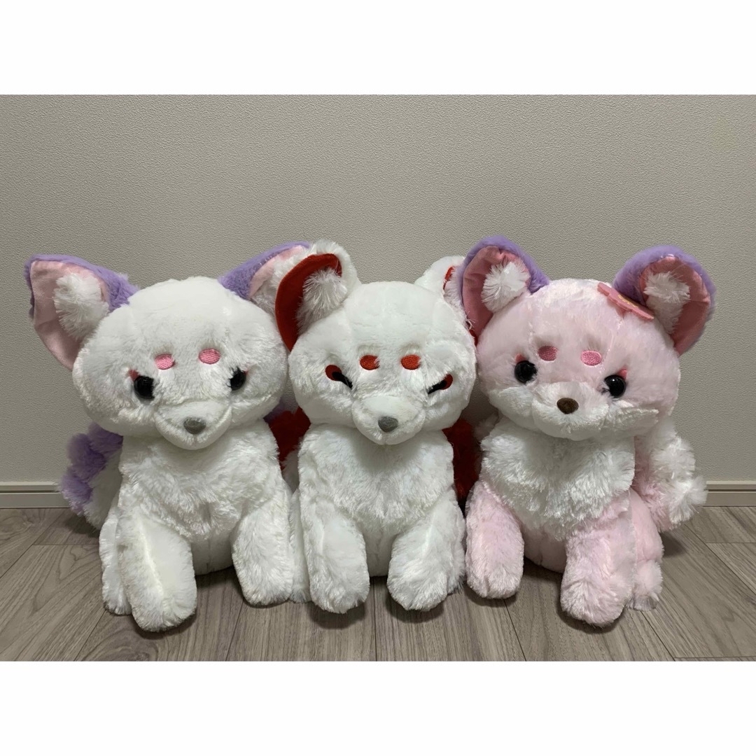 ちょコンとキツネ 九尾花夜行 ウルトラBIG 3種コンプリートセットの