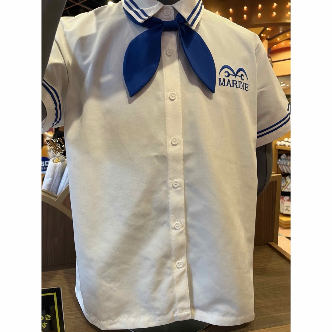USJ 限定 ワンピース 海軍 シャツ ユニセックス Lサイズの通販 by