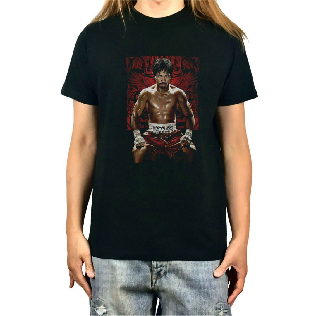 未使用 新品 マニー パッキャオ ボクサー 6階級制覇 チャンピオン T