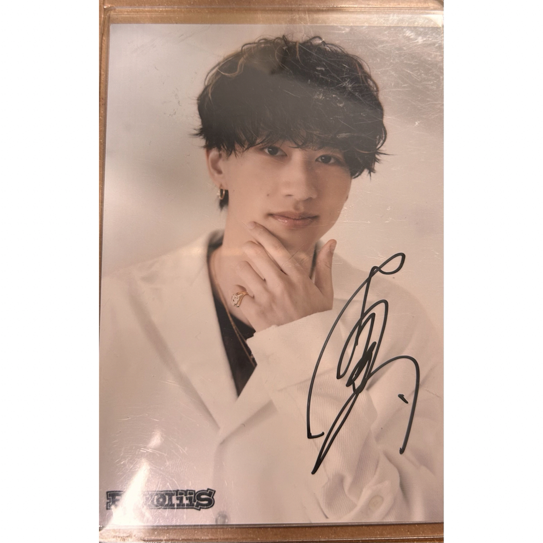BUDDiiS MORRIE 生写真005 サイン付きの通販 by ぽ's shop｜ラクマ