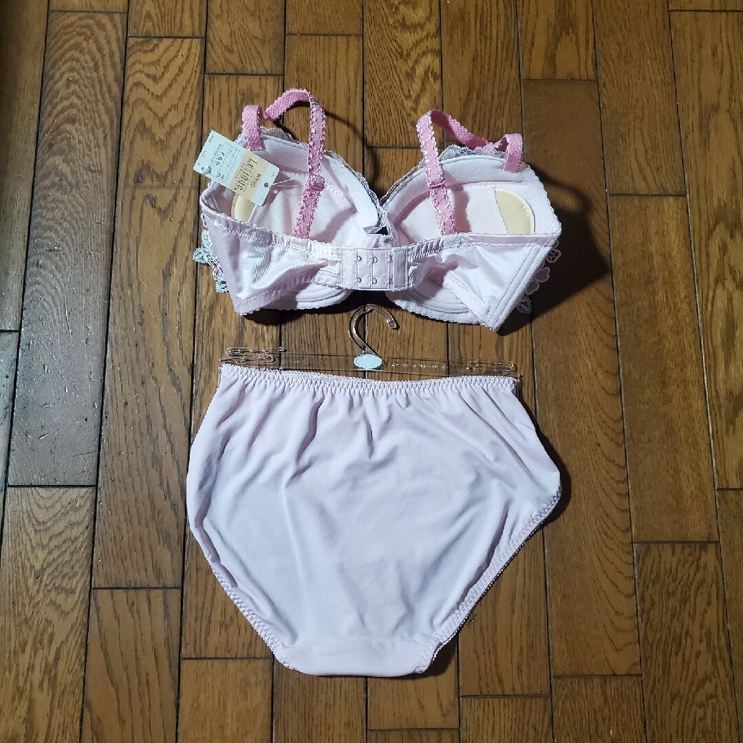 Wacoal - ワコール◎レシアージュE65ブラ&Lショーツ上下セット◎ピンク