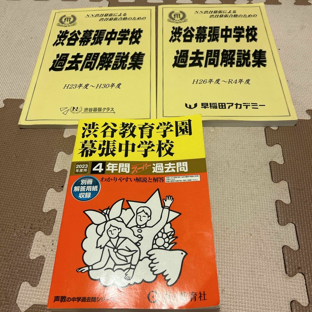 渋谷教育学園幕張中学校⭐︎過去問+NN解説集10年分以上 早稲田