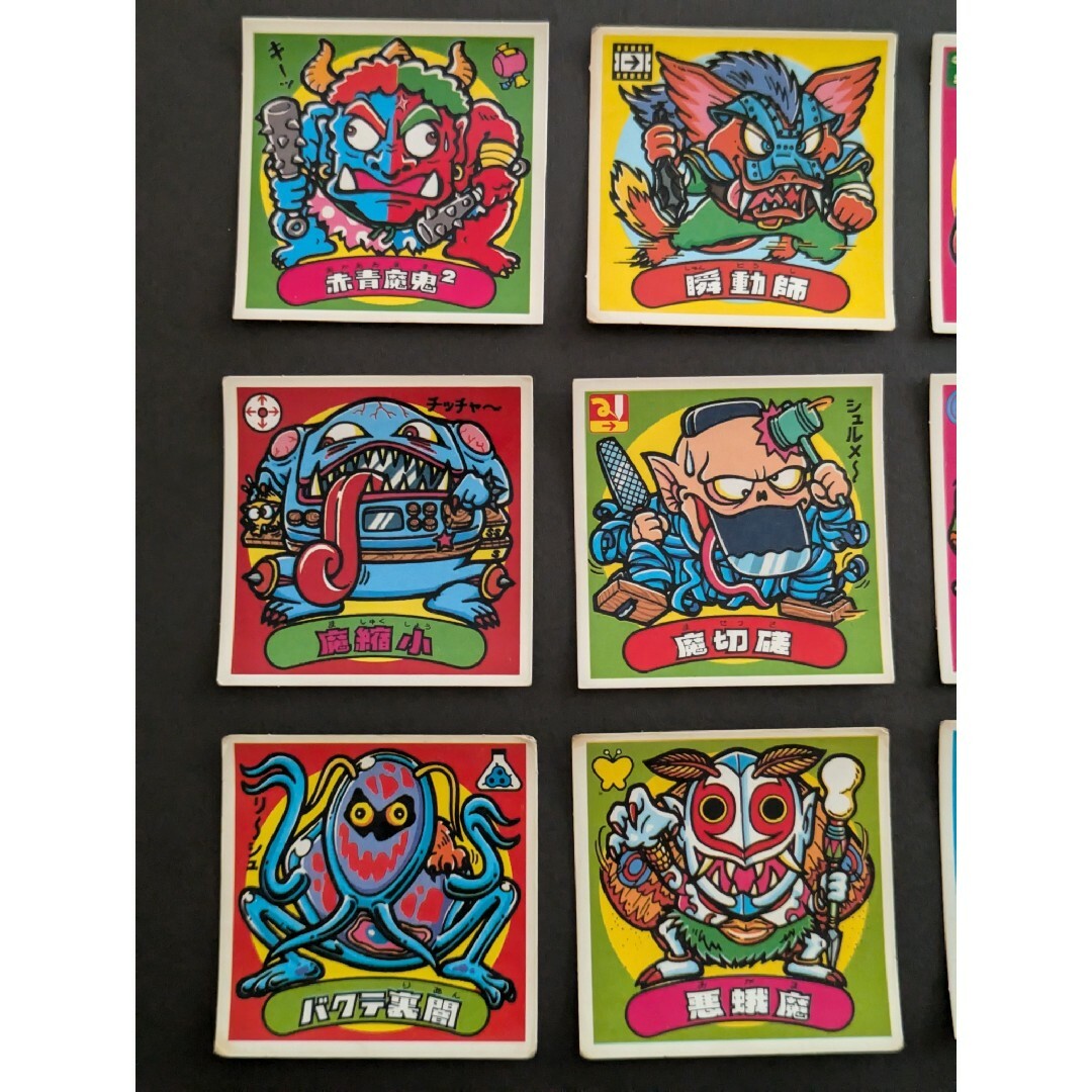 bikkuriman（LOTTE） - 旧ビックリマンシール 悪魔VS天使 9枚 当時物 B