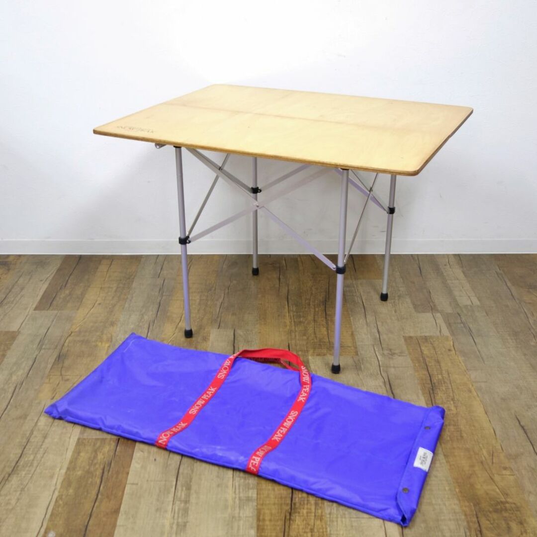 スノーピーク snowpeak アジャスタブル テーブル シナベニア天板