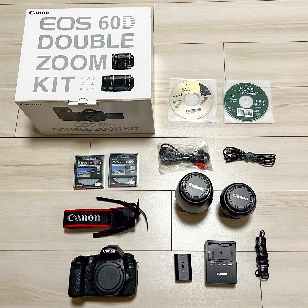 Canon EOS 60D 本体 バッテリー 元箱 付き Canon EOS 60D 箱付きセット