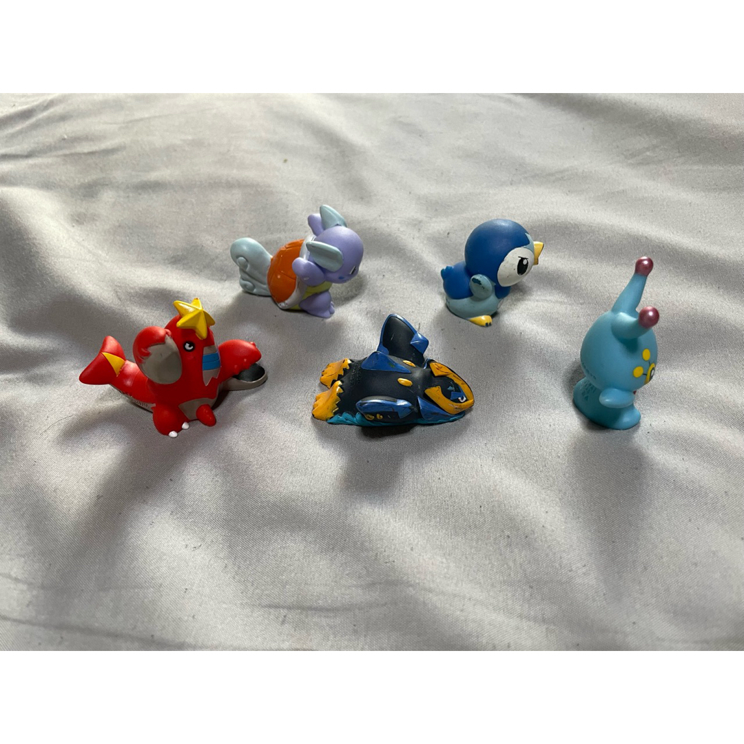 ポケモン - ポケモン指人形 キメわざポケモンキッズ みずタイプ5点