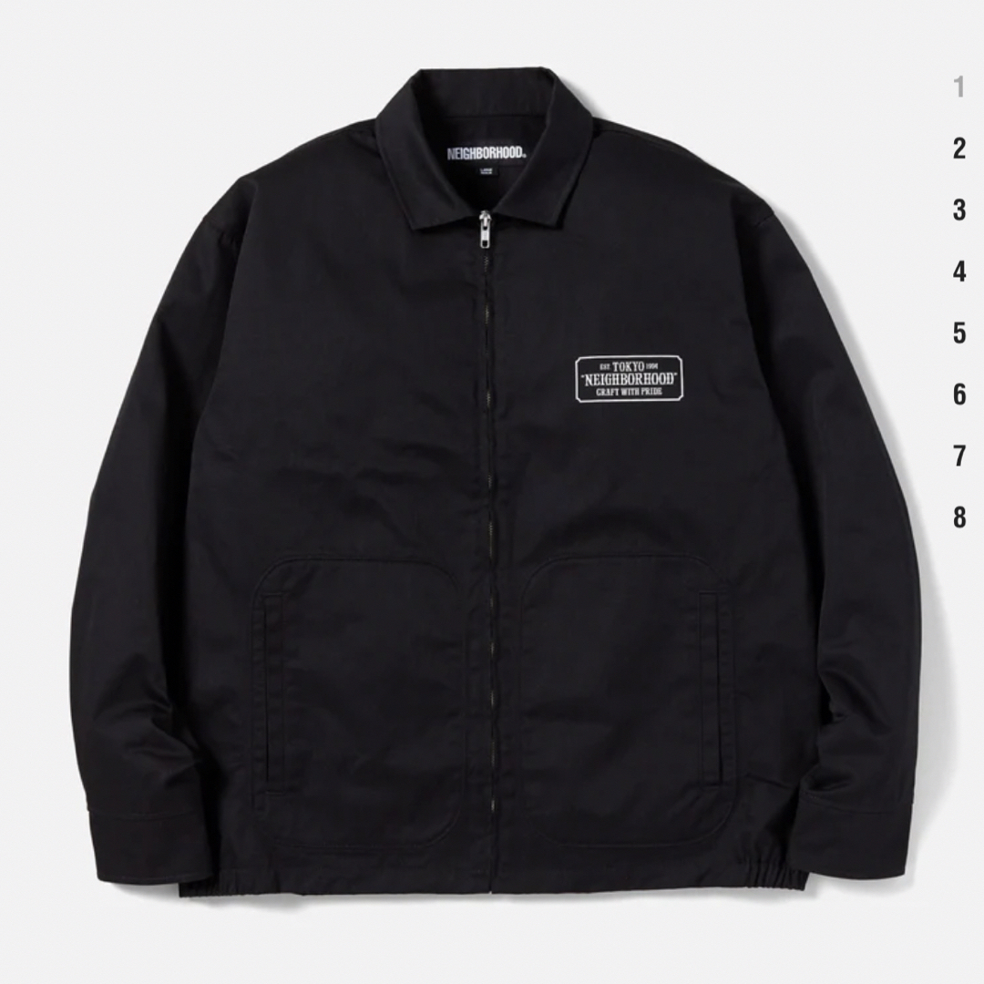 NEIGHBORHOOD - NEIGHBORHOODネイバーフッドフロントジップワーク