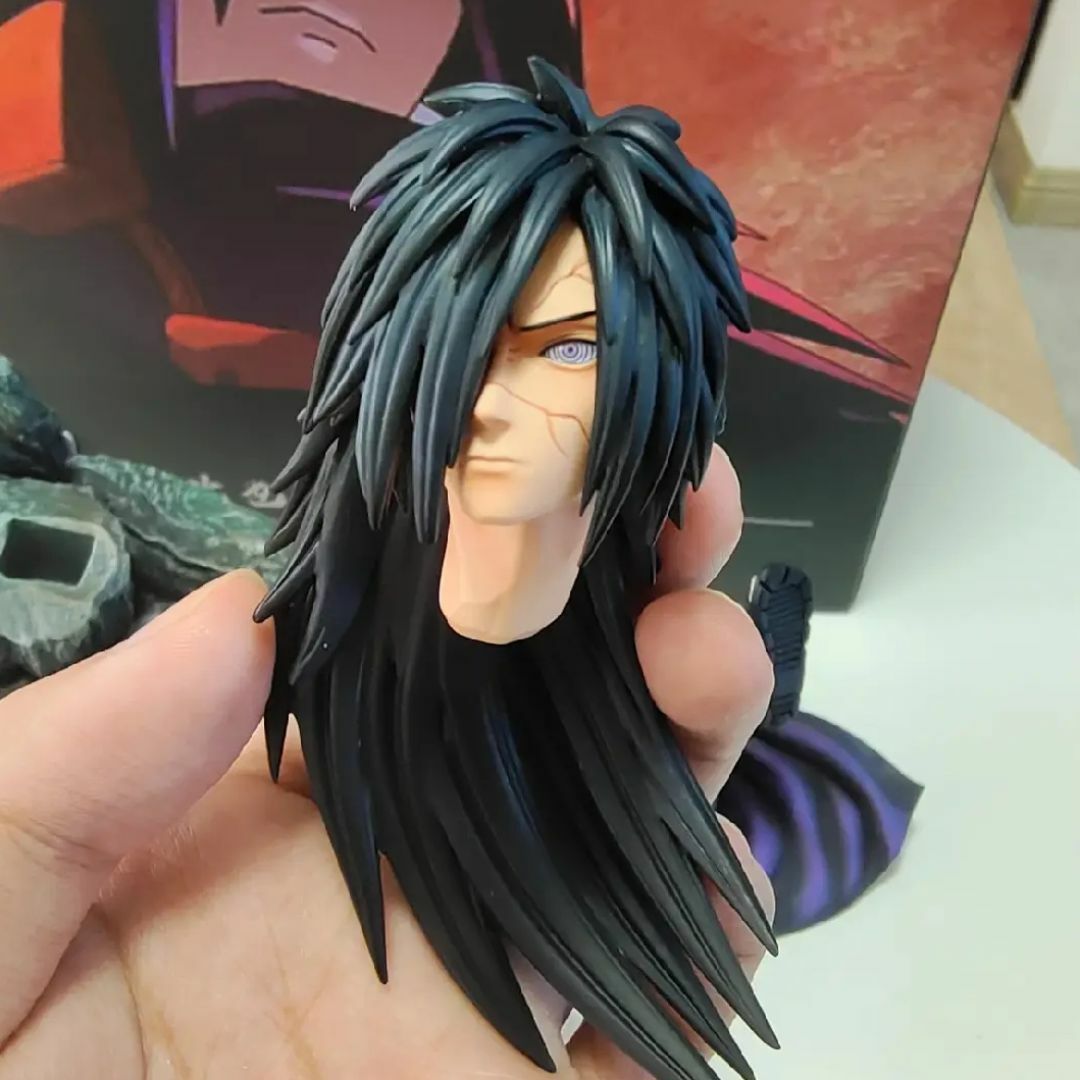 ナルト 疾風伝 うちはマダラ ガレージキット フィギュア 1/8スケールの