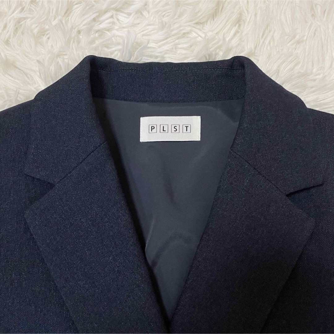 PLST - 美品♡プラステ テーラードジャケット 紺ブレ 金ボタン