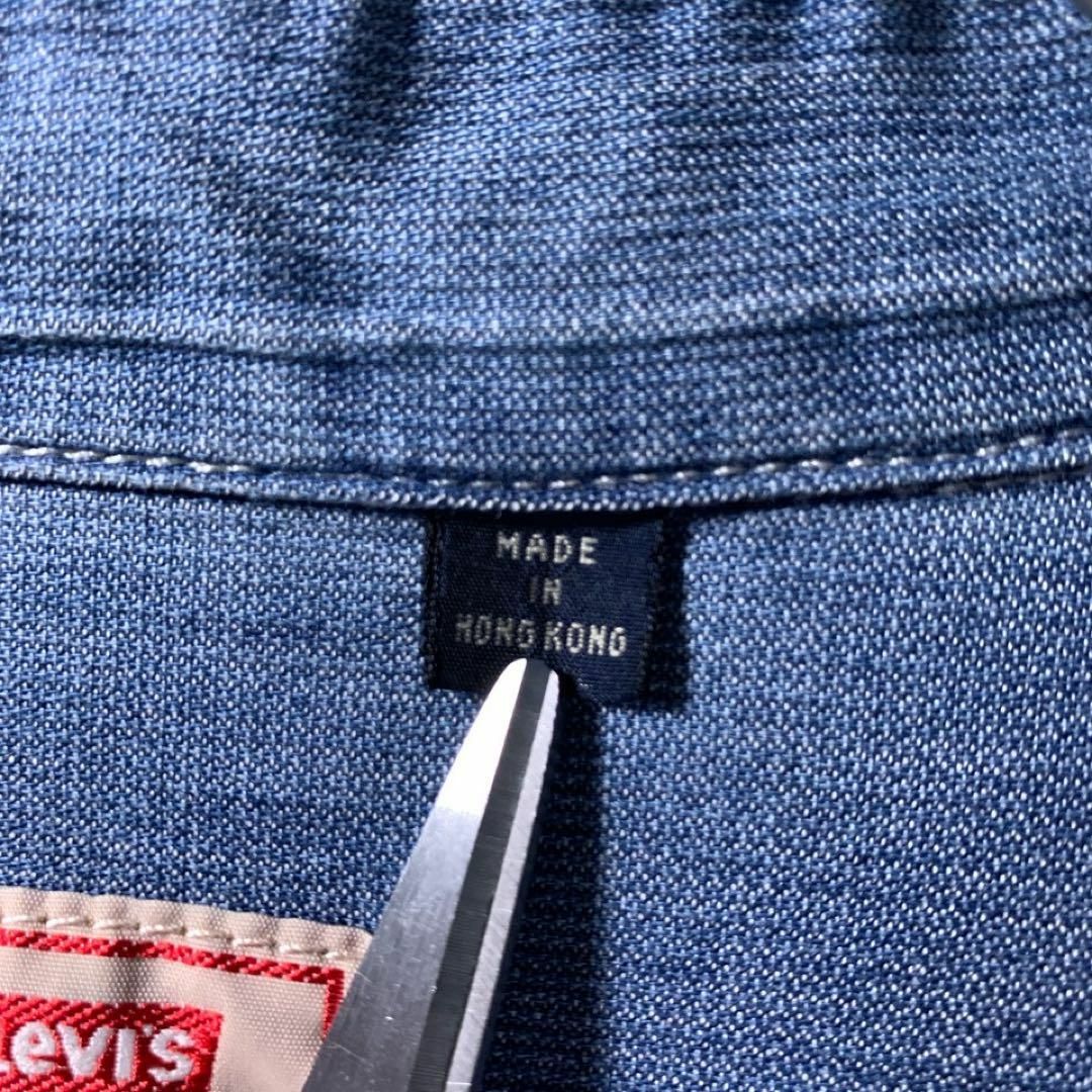Levi's - 90s 古着 極東 リーバイス デニム ウエスタンシャツ 香港製